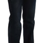 Chic Mid Waist Straight Denim Pants