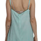 Elegant Spaghetti Strap Sleeveless Blue Top