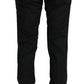 Elegant Black Wool Dress Pants