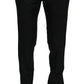 Elegant Black Wool Dress Pants