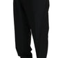 Elegant Black Virgin Wool Dress Pants