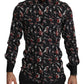 Black Musical Instrument Slim fit Shirt