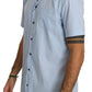 Elegant Blue Cotton Casual Shirt