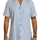 Elegant Blue Cotton Casual Shirt