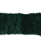 Elegant Lambskin Fur Scarf in Lush Green