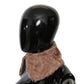 Elegant Beige Lambskin Scarf for Women