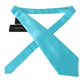 Stunning Light Blue Silk Men's Tie