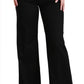 Elegant High Waist Flared Cashmere Pants