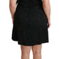 Elegant Black Jacquard Sheath Dress