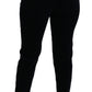 Chic Mid Waist Skinny Corduroy Jeans