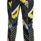 Elegant High Waist Multicolor Straight Pants