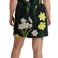 Floral Sheath Mini Dress - Elegance Redefined