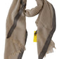 Elegant Beige Cotton Scarf for Women