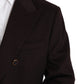 Elegant Bordeaux Taormina Cashmere Blazer