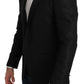 Slim Fit Martini Black Blazer Jacket