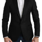 Slim Fit Martini Black Blazer Jacket