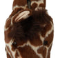 Elegant Giraffe Pattern Slides for Sophisticated Comfort