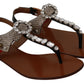 Elegant Strappy Sandals with Exotic Charm