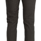 Elegant Brown Casual Pants