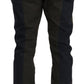 Elegant Slim Fit Striped Casual Pants