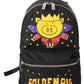 Golden Pig Motif Luxe Backpack