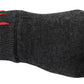 Gray Virgin Wool Unisex Gloves