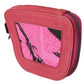 Elegant Pink Fabric Coin Wallet