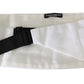 White Men Waist Belt Cotton Cummerbund