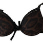 Sultry Leopard Push-Up Bra