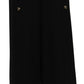 Elegant High Waist Wide Leg Wool Pants