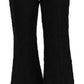 Chic High Waist Flared Cropped Pants