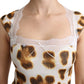 Chic Leopard Lingerie Blouse Top