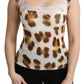 Chic Leopard Lingerie Blouse Top