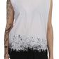 Chic Sleeveless Cotton Crew Neck Top