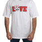 Panda Love Slim Fit Crewneck Tee