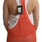 Elegant Sleeveless Cotton Tank in Orange