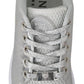 Sleek Silver Sneakers for Trendsetters