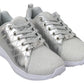 Sleek Silver Sneakers for Trendsetters