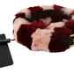 Bordeaux Pink Fur Shoulder Strap Luxury Accessory