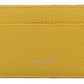 Sunshine Yellow Leather Card Holder