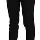 Chic High Waist Skinny Cropped Trousers