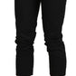 Elegant High Waist Skinny Cropped Pants