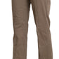 Elegant High Waist Straight Pants in Brown