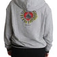 Exclusive Hooded Gray Cotton Sweater