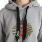 Exclusive Hooded Gray Cotton Sweater