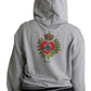 Exclusive Hooded Gray Cotton Sweater