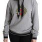 Exclusive Hooded Gray Cotton Sweater