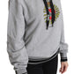 Exclusive Hooded Gray Cotton Sweater