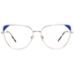 Gold Women Optical Frames