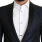 Elegant Martini Blue Slim Fit Blazer